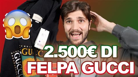 felpa gucci che portano youtube|Ho speso 2.500€ per una FELPA con CRISTALLI GUCCI.